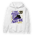 Field Purple 12s Hoodie Match Kicks Aint My Problems - NastyJamz