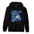 University Blue Toe 1s Hoodie Match Kicks Aint My Problems - NastyJamz