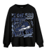 Midnight Navy 5s Sweatshirt Match Kicks Aint My Problems - NastyJamz