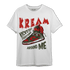 Dunk Low Mystic Red T Shirt Match Kream Sneaker - NastyJamz