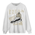 Gratitude 11s Sweatshirt Match Kream Sneaker - NastyJamz
