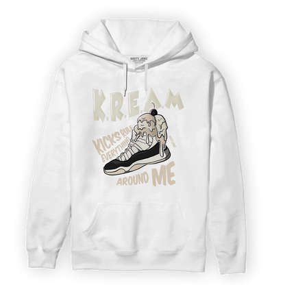 Neapolitan 11s Hoodie Match Kream Sneaker - NastyJamz