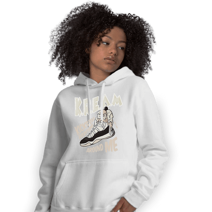 Neapolitan 11s Hoodie Match Kream Sneaker - NastyJamz