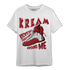 Cherry 12s T Shirt Match Kream Sneaker - NastyJamz