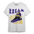 Field Purple 12s T Shirt Match Kream Sneaker - NastyJamz