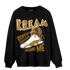Wheat 13s Sweatshirt Match Kream Sneaker - NastyJamz