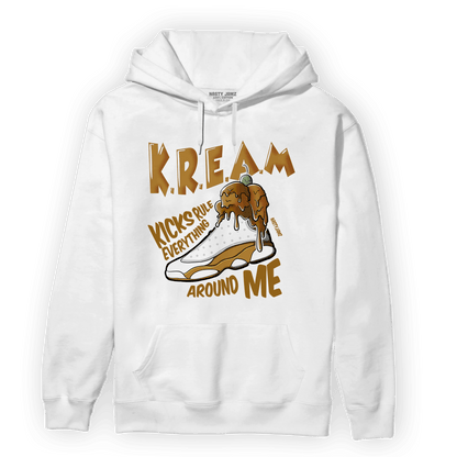 Wheat 13s Hoodie Match Kream Sneaker - NastyJamz