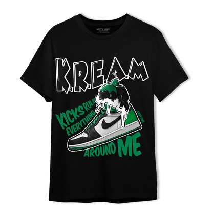 Celtic Lucky Green 1s T Shirt Match Kream Sneaker - NastyJamz