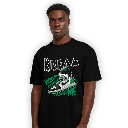 Celtic Lucky Green 1s T Shirt Match Kream Sneaker - NastyJamz