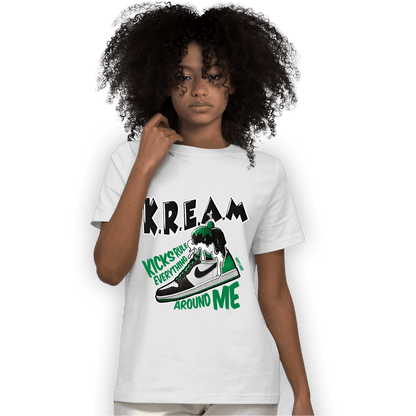 Celtic Lucky Green 1s T Shirt Match Kream Sneaker - NastyJamz