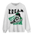 Celtic Lucky Green 1s Sweatshirt Match Kream Sneaker - NastyJamz