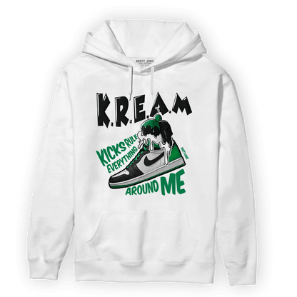 Celtic Lucky Green 1s Hoodie Match Kream Sneaker - NastyJamz