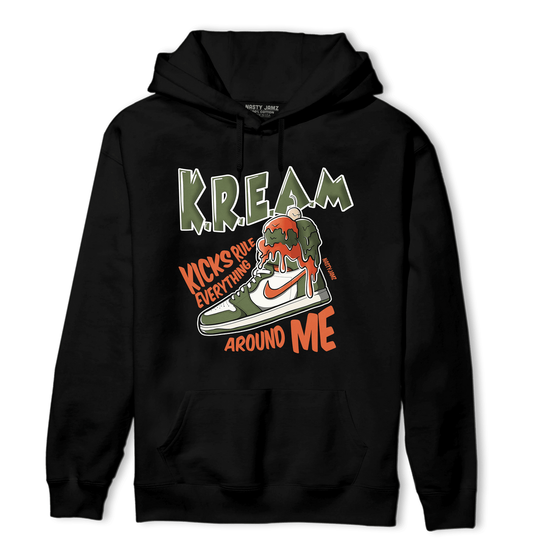 High OG Celadon 1s Hoodie Match Kream Sneaker - NastyJamz