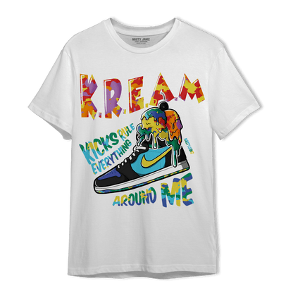 Mid GS Six Championships 1s T Shirt Match Kream Sneaker - NastyJamz