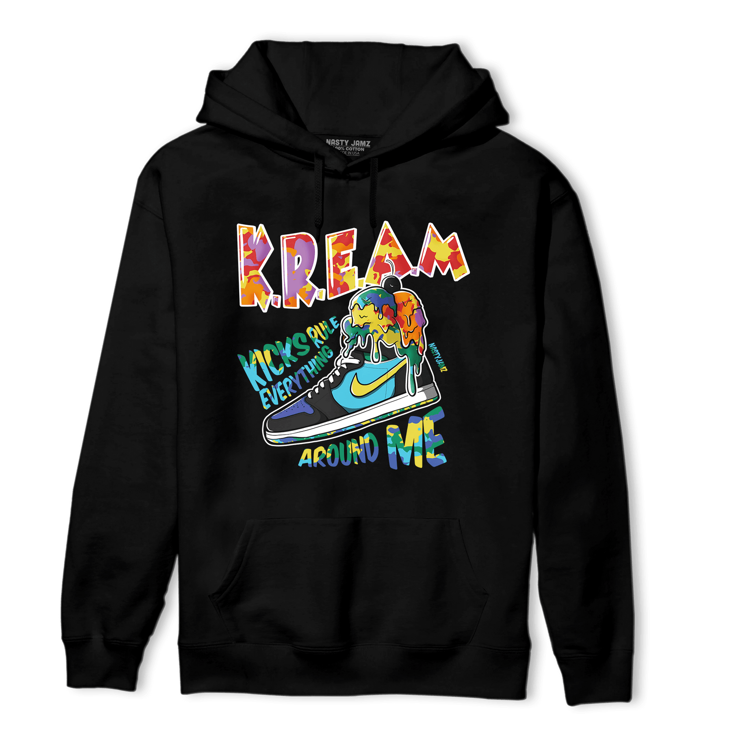 Mid GS Six Championships 1s Hoodie Match Kream Sneaker - NastyJamz