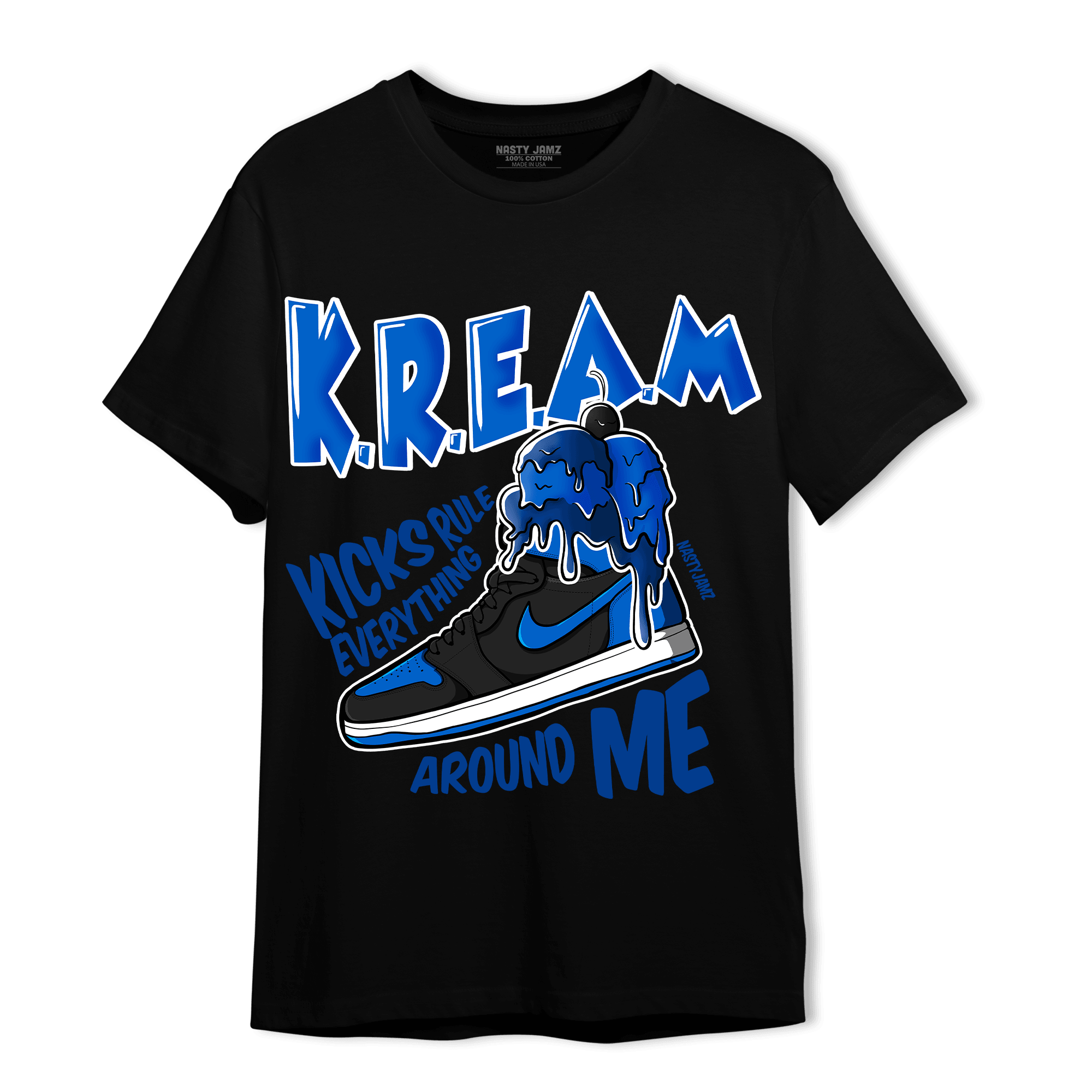 Royal Reimagined 1s T Shirt Match Kream Sneaker - NastyJamz