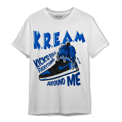 Royal Reimagined 1s T Shirt Match Kream Sneaker - NastyJamz