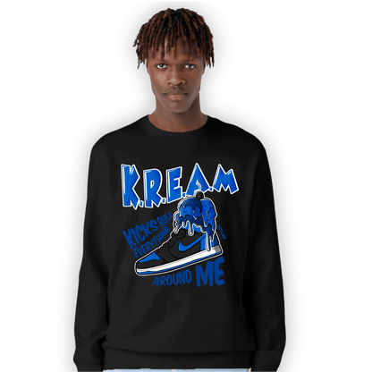 Royal Reimagined 1s Sweatshirt Match Kream Sneaker - NastyJamz
