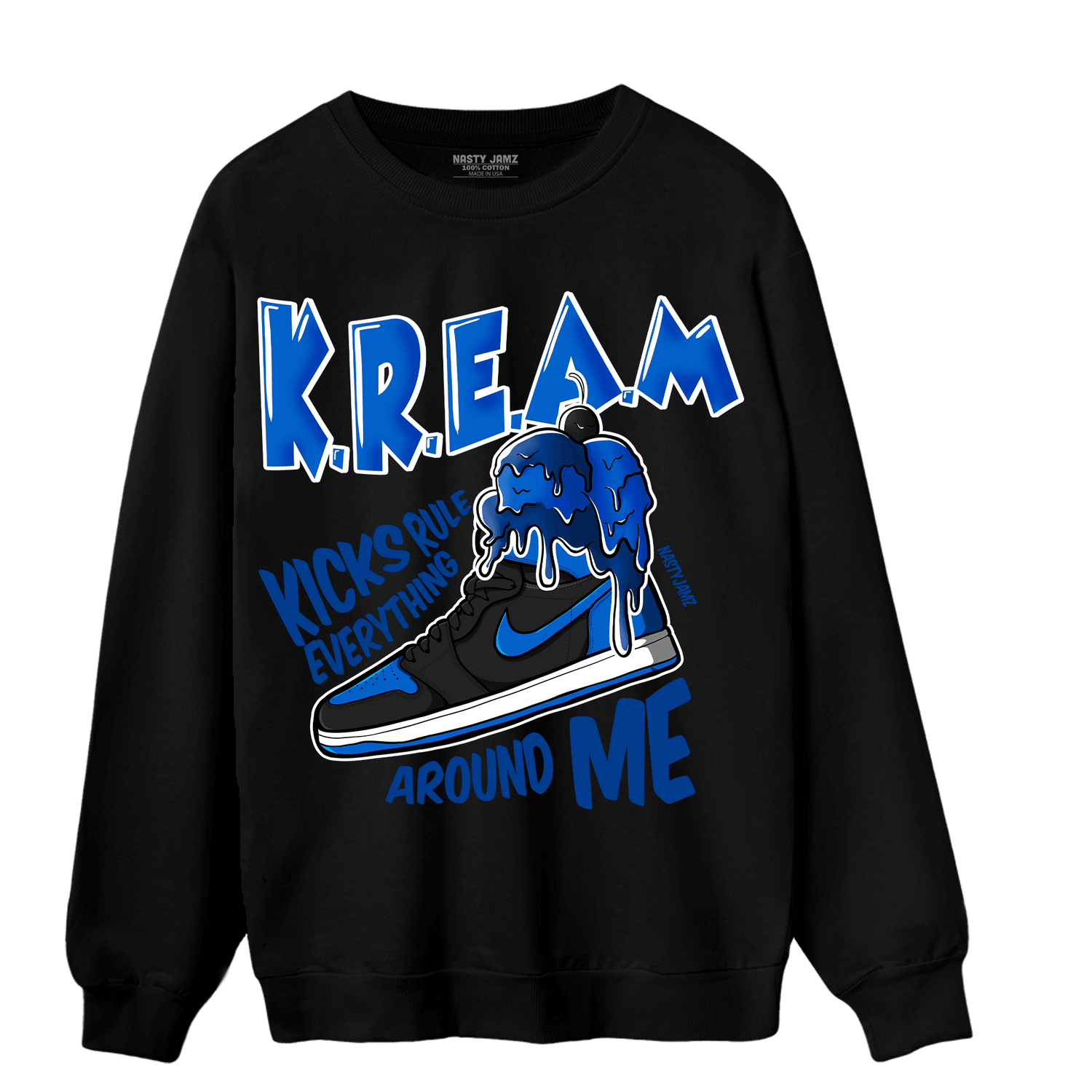 Royal Reimagined 1s Sweatshirt Match Kream Sneaker - NastyJamz