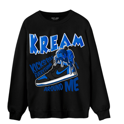 Royal Reimagined 1s Sweatshirt Match Kream Sneaker - NastyJamz