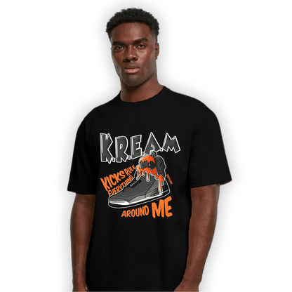 Fear Pack 3s T Shirt Match Kream Sneaker - NastyJamz