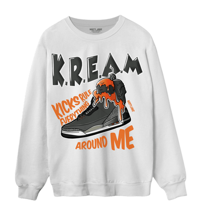 Fear Pack 3s Sweatshirt Match Kream Sneaker - NastyJamz