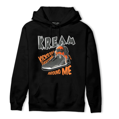 Fear Pack 3s Hoodie Match Kream Sneaker - NastyJamz