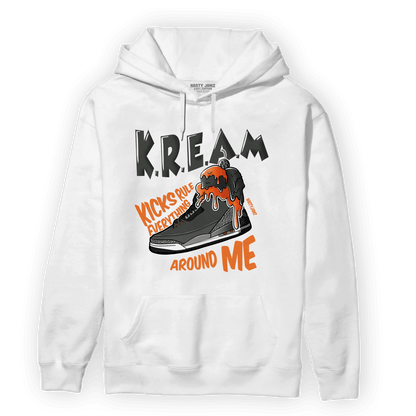 Fear Pack 3s Hoodie Match Kream Sneaker - NastyJamz