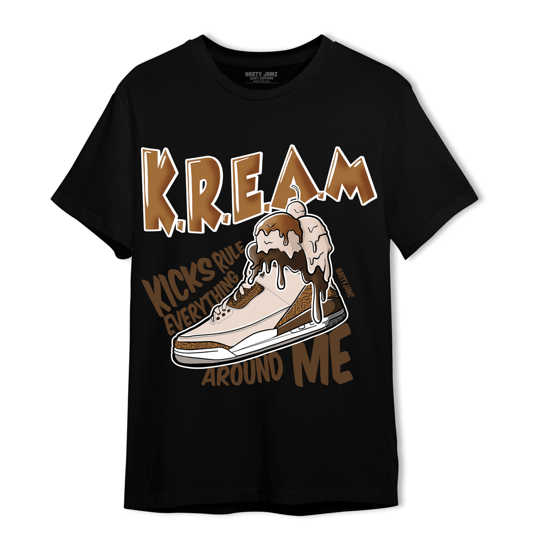 Palomino 3s T Shirt Match Kream Sneaker - NastyJamz