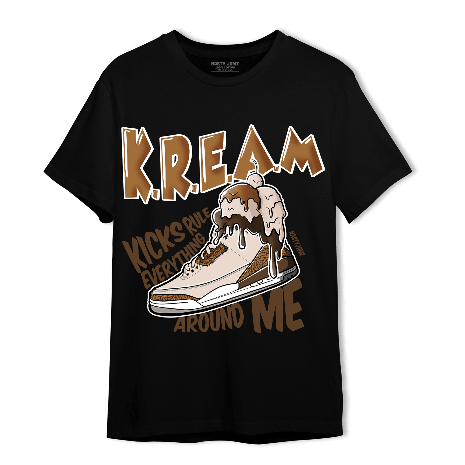 Palomino 3s T Shirt Match Kream Sneaker - NastyJamz