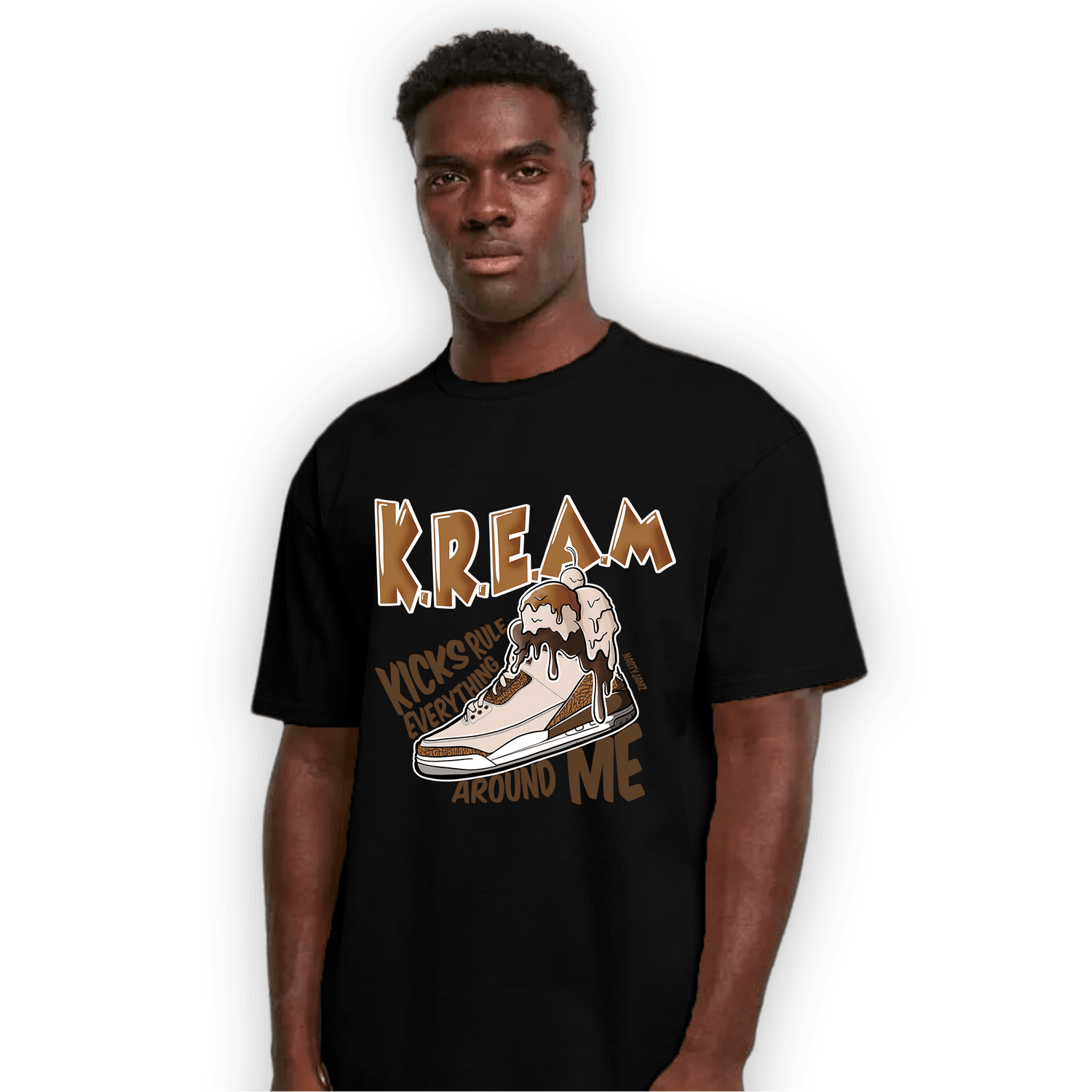 Palomino 3s T Shirt Match Kream Sneaker - NastyJamz