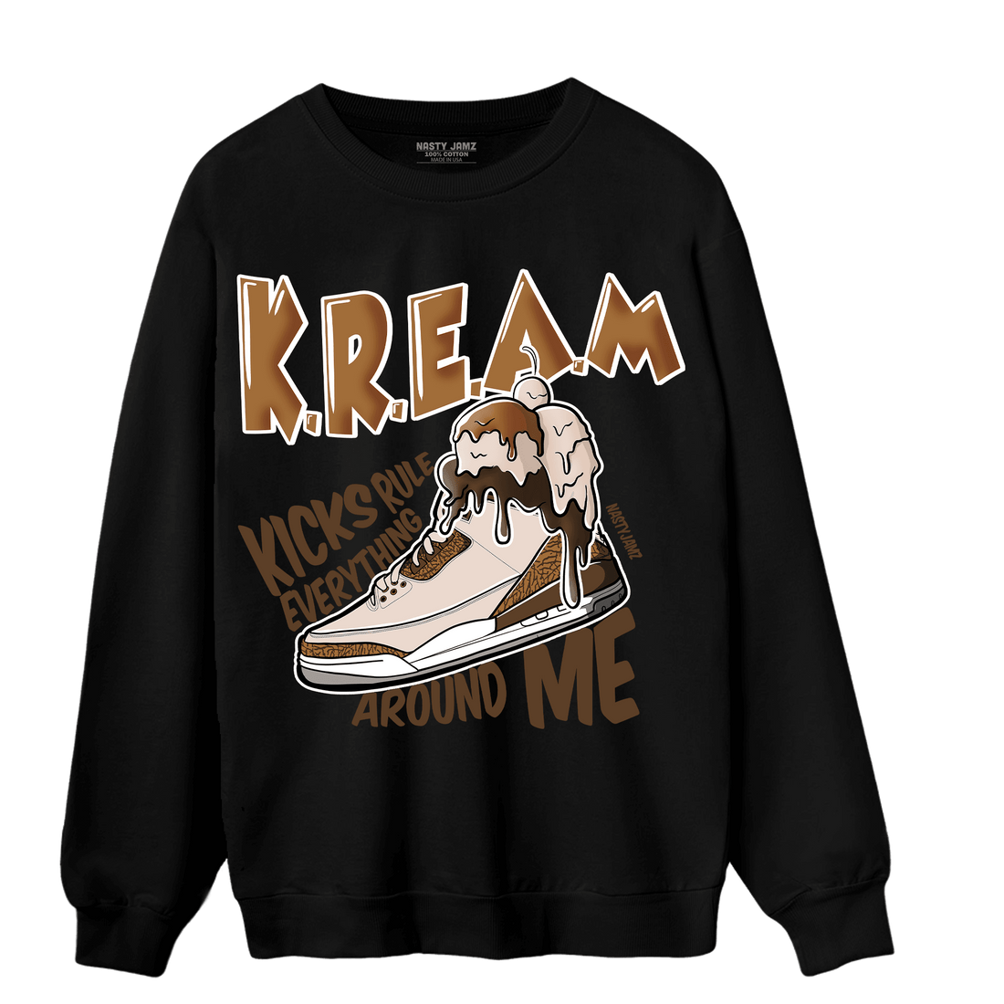 Palomino 3s Sweatshirt Match Kream Sneaker - NastyJamz