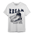 White Navy 3s T Shirt Match Kream Sneaker - NastyJamz