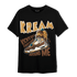 Cacao Wow 4s T Shirt Match Kream Sneaker - NastyJamz