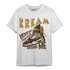 Cacao Wow 4s T Shirt Match Kream Sneaker - NastyJamz
