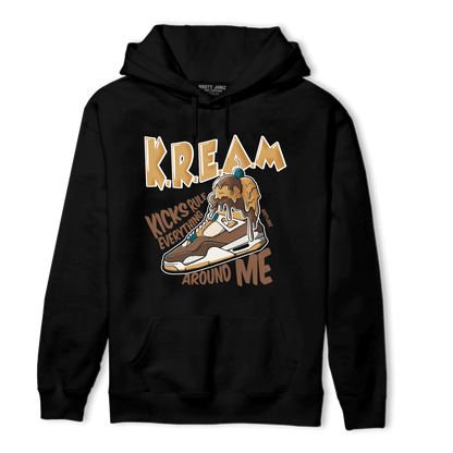 Cacao Wow 4s Hoodie Match Kream Sneaker - NastyJamz