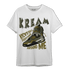 SE Craft Medium Olive 4s T Shirt Match Kream Sneaker - NastyJamz