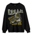 SE Craft Medium Olive 4s Sweatshirt Match Kream Sneaker - NastyJamz