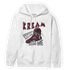 Burgundy 5s Hoodie Match Kream Sneaker - NastyJamz