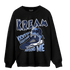 Midnight Navy 5s Sweatshirt Match Kream Sneaker - NastyJamz
