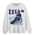 Midnight Navy 5s Sweatshirt Match Kream Sneaker - NastyJamz