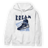 Midnight Navy 5s Hoodie Match Kream Sneaker - NastyJamz