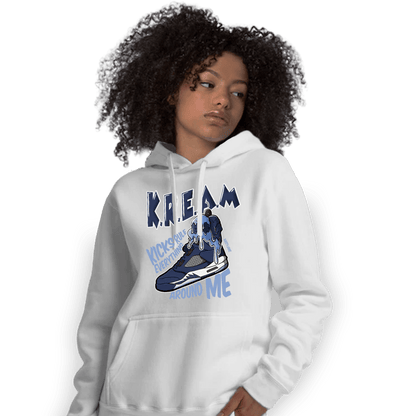 Midnight Navy 5s Hoodie Match Kream Sneaker - NastyJamz