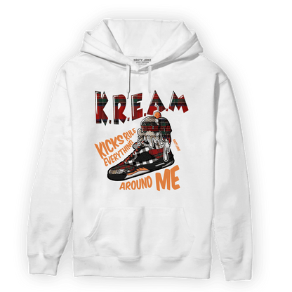 Plaid 5s Hoodie Match Kream Sneaker - NastyJamz