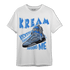 University Blue 5s T Shirt Match Kream Sneaker - NastyJamz