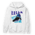 Aqua 6s Hoodie Match Kream Sneaker - NastyJamz