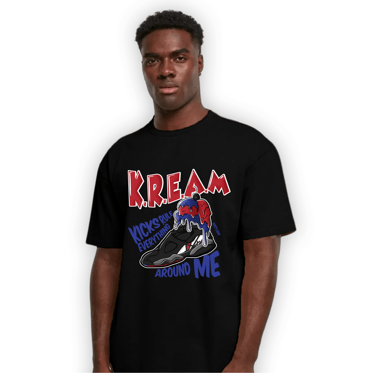 Playoffs 8s T Shirt Match Kream Sneaker - NastyJamz