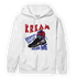 Playoffs 8s Hoodie Match Kream Sneaker - NastyJamz