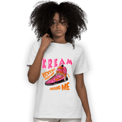 SB Dunk Blossom T Shirt Match Kream Sneaker - NastyJamz