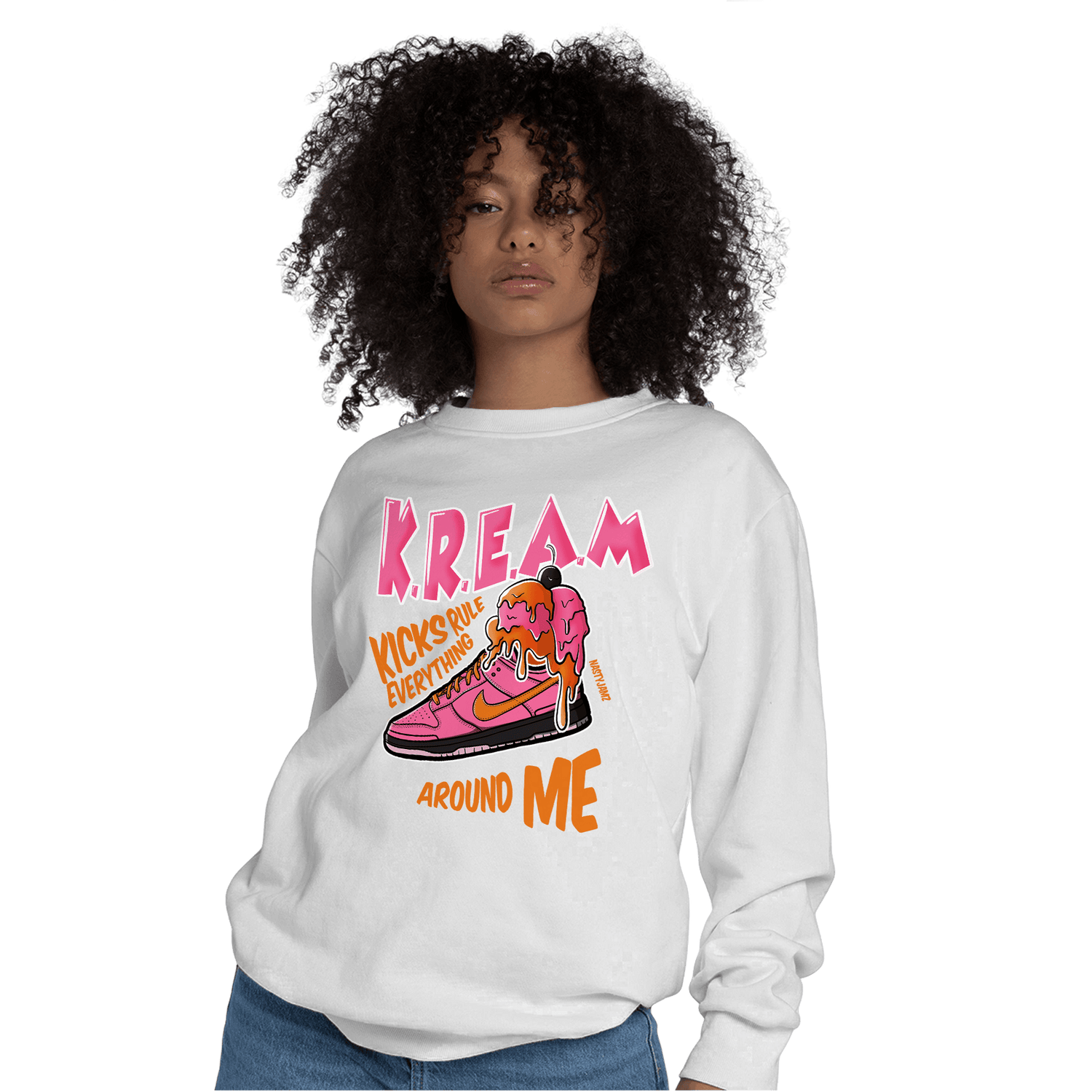 SB Dunk Blossom Sweatshirt Match Kream Sneaker - NastyJamz